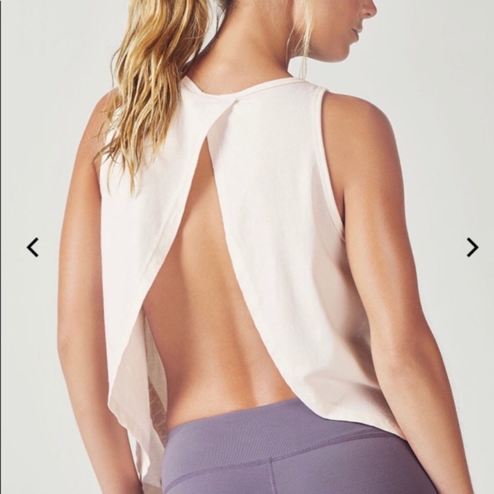 Fabletics Millie Tank Open Back